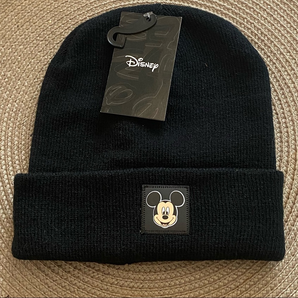 Black Disney Beanie One Size